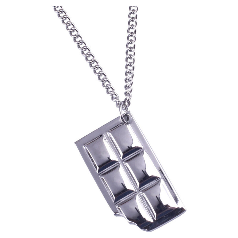 Impress Jewelry Prívesok z chirurgickej ocele Tabuľka čokolády 65228194