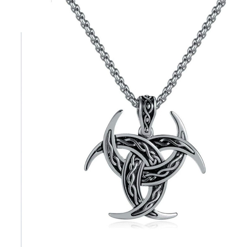 Impress Jewelry Prívesok z chirurgickej ocele Odinov uzol 65228196