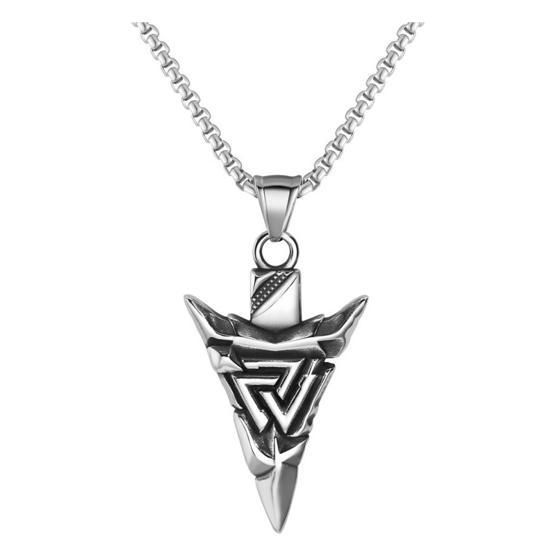 Impress Jewelry Prívesok z chirurgickej ocele Viking Arrowhead 65228195