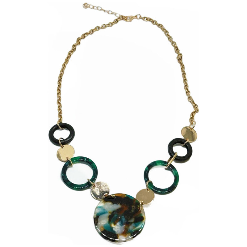 Lodestar Vintage náhrdelník Marocké slnko - kruhy 65228234