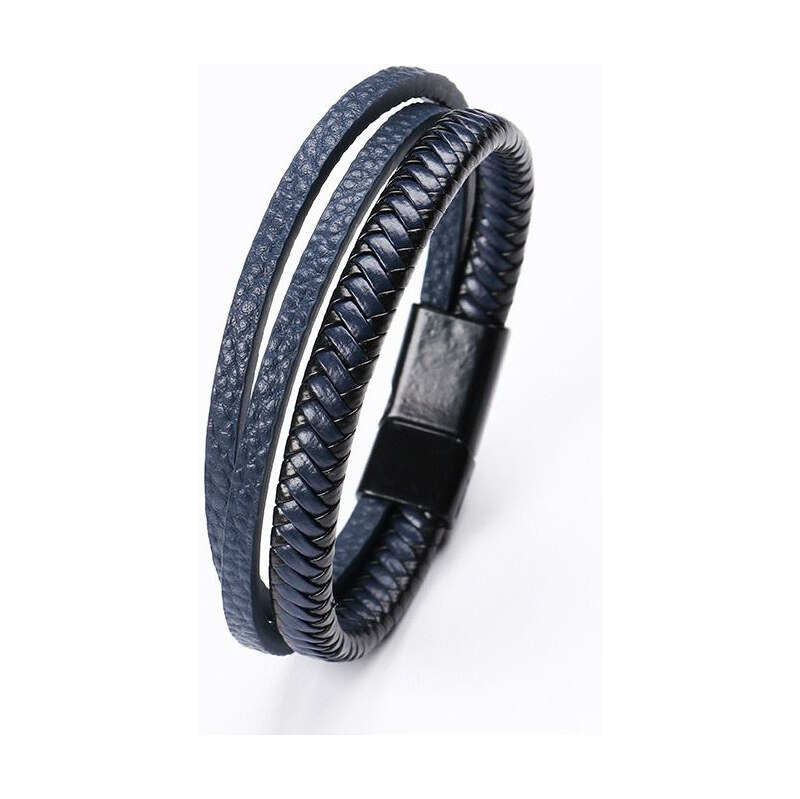 Lodestar Pánsky Kombinovaný náramok Neris 21,5 cm Modrý 65228273