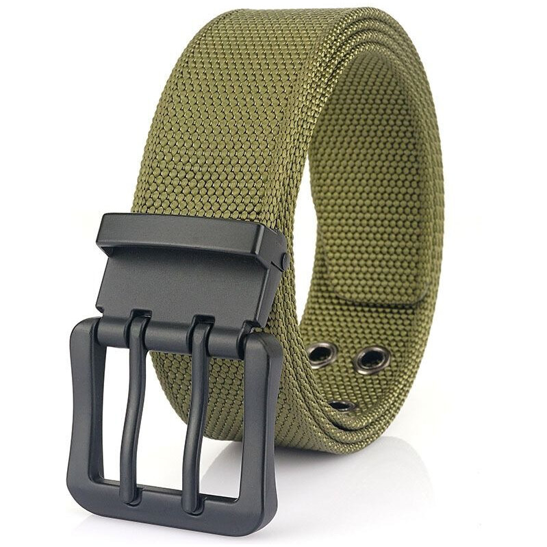 BULLCAPTAIN Pánsky nylonový opasok Fileten Zelený 65228323