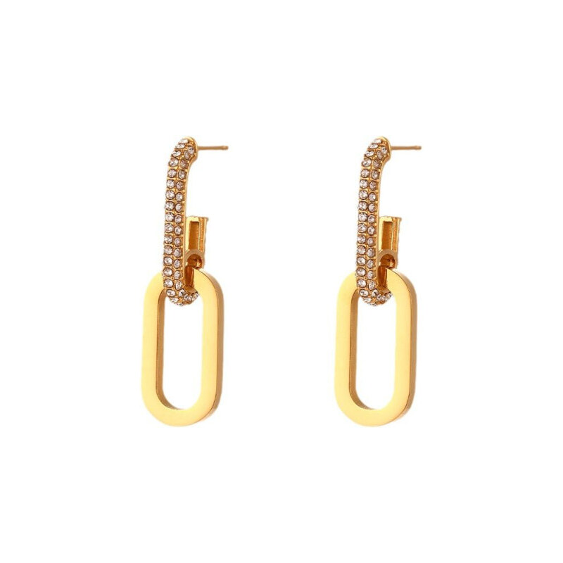 Impress Jewelry Puzetové Náušnice z chirurgickej ocele Ashley 65228337