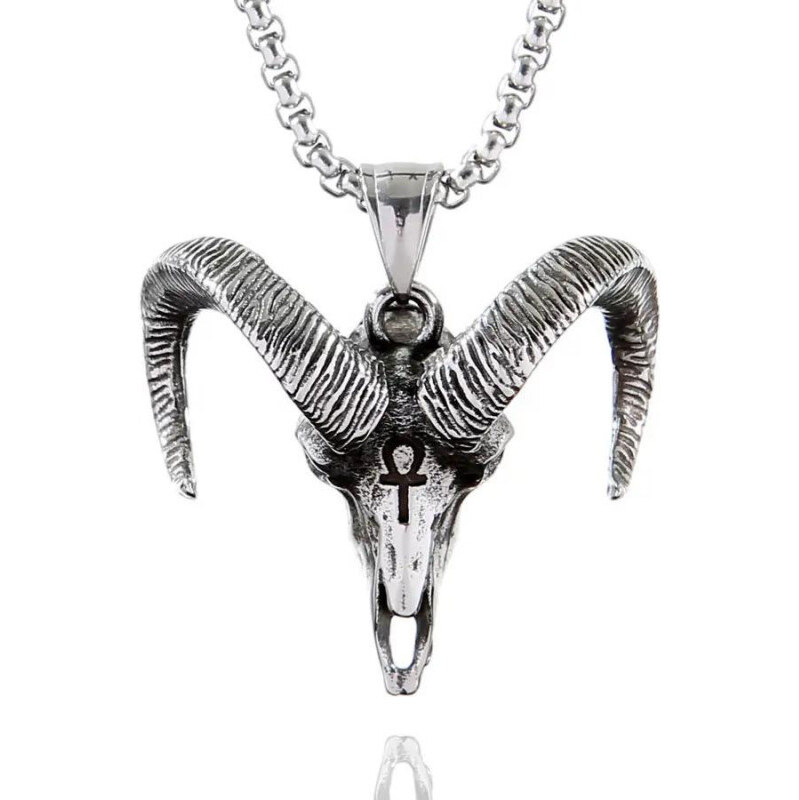 Impress Jewelry Prívesok z chirurgickej ocele Mendésky cap sabatu 65228415