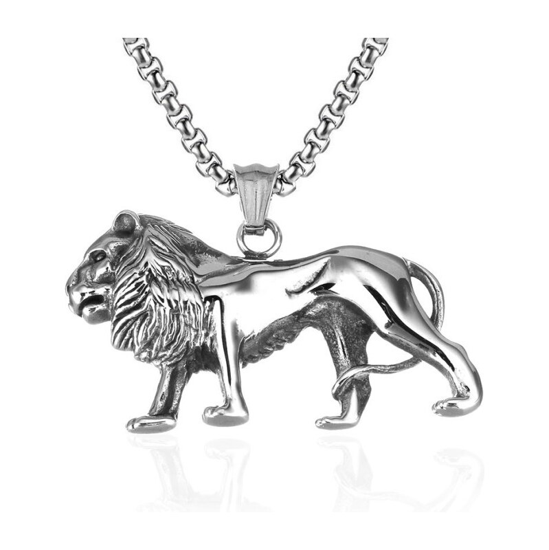 Impress Jewelry Prívesok z chirurgickej ocele Majestátny Lev 65228438
