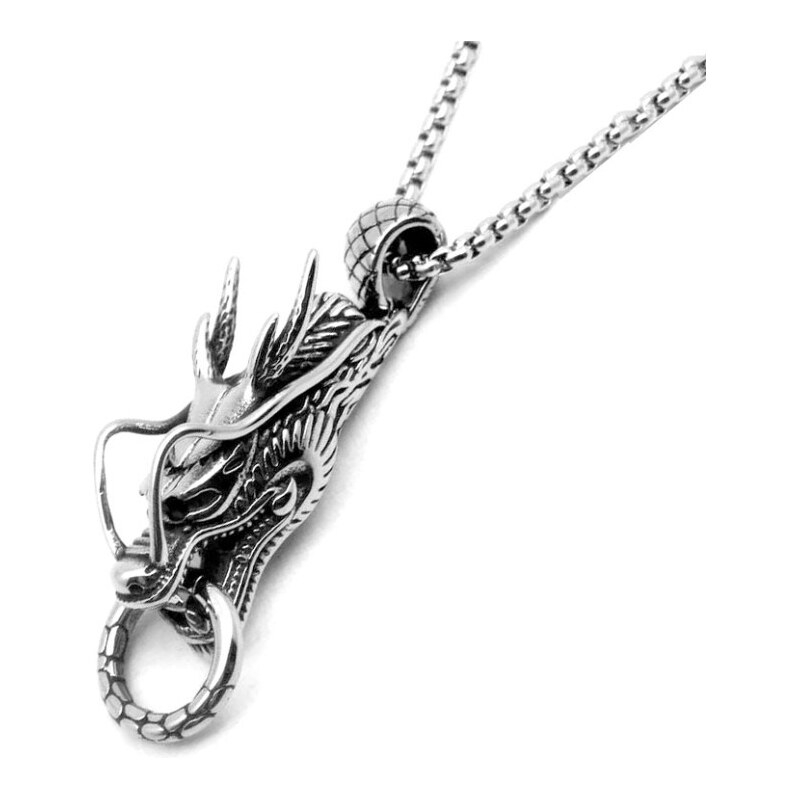 Impress Jewelry Prívesok z chirurgickej ocele Dračia hlava 65228453