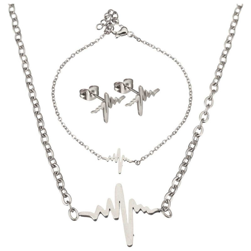 Impress Jewelry Súprava šperkov z chirurgickej ocele Still Alive 65228494