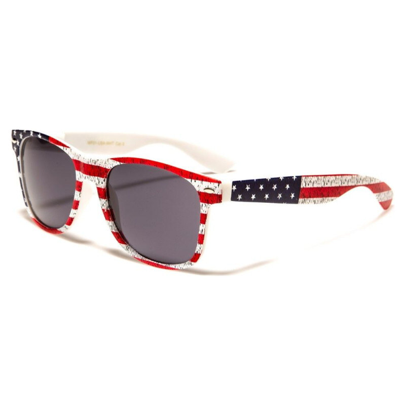 Olympic eyewear CLASSIC Retro slnečné okuliare biele wayfarer USA 65228552