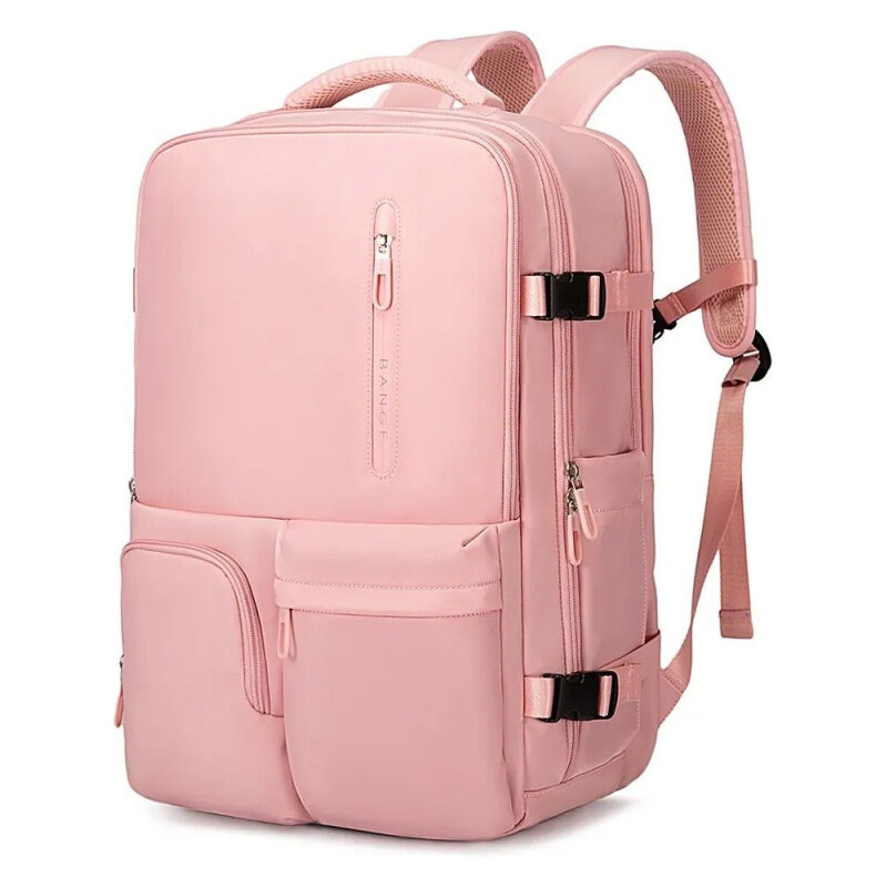 Bange športový batoh s USB Lazarus Ružový 29L 65228568