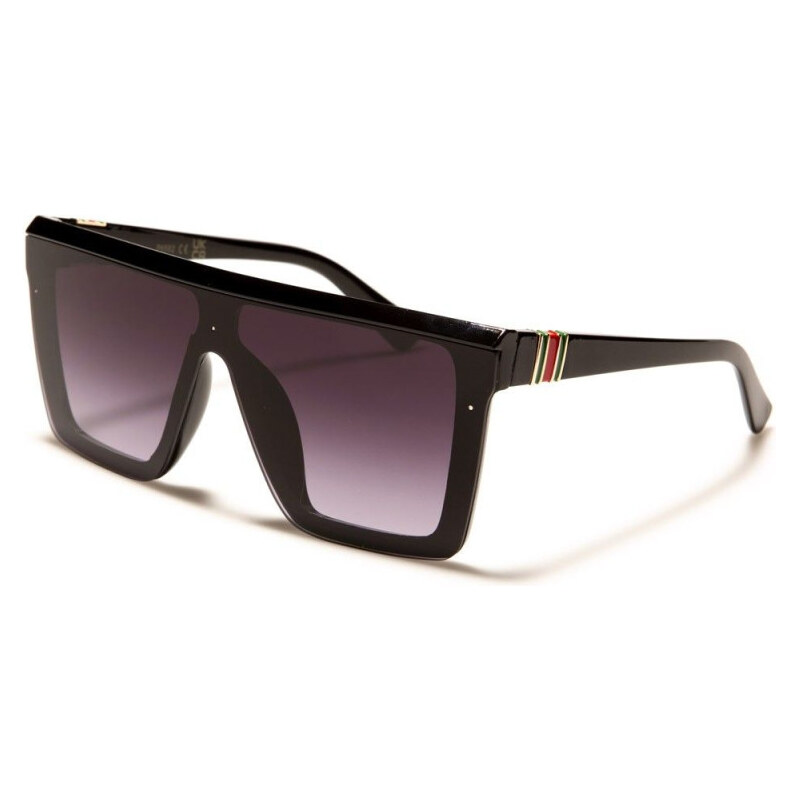 Olympic eyewear FLAT TOP Ploché Slnečné okuliare Čierne 65228650