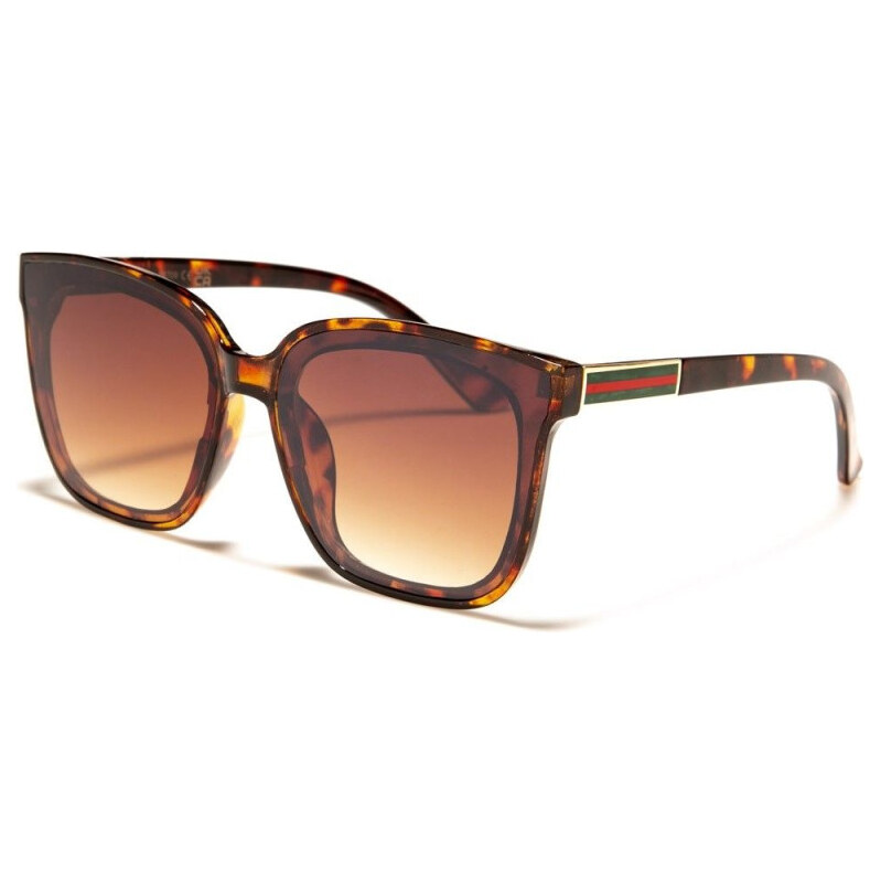 Olympic eyewear CAT EYE dámske slnečné okuliare Leopard 65228657