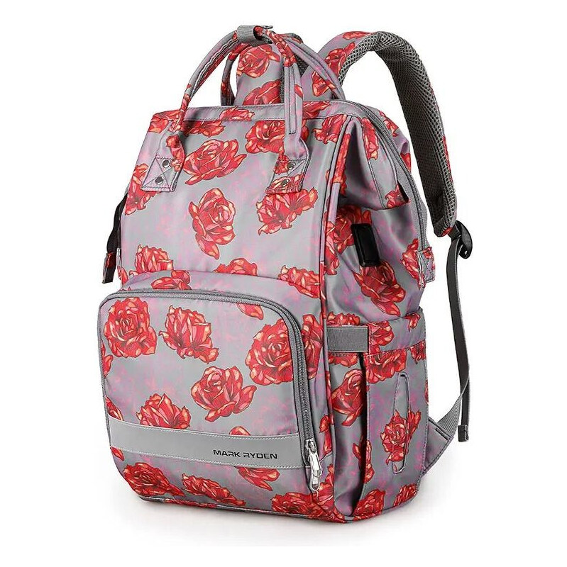 Mark Ryden prebaľovací batoh na kočík s USB Flowers 17L 65228676
