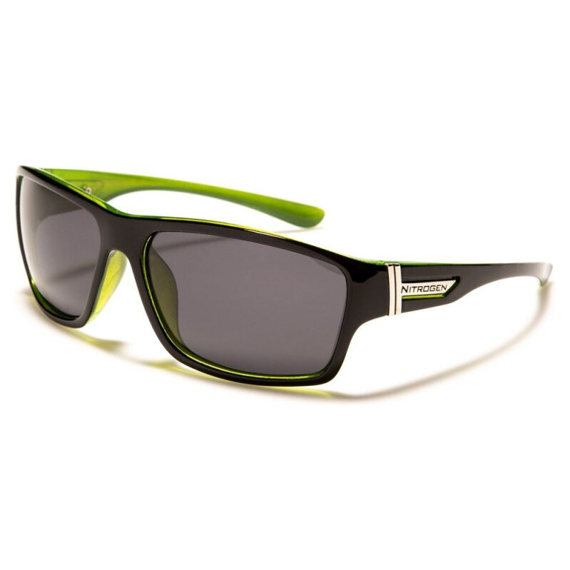 Olympic eyewear NITROGEN Oválne Pánske polarizačné okuliare Čierne 65228691