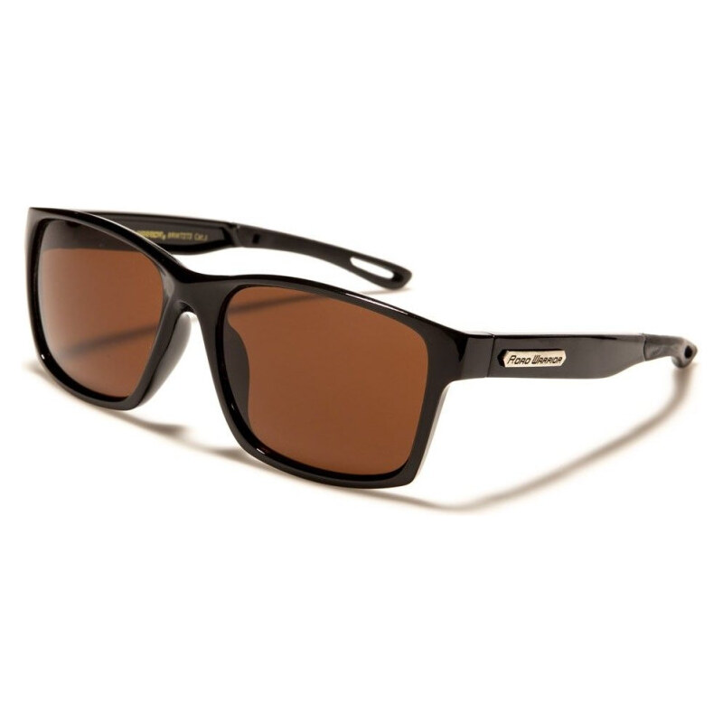 Olympic eyewear ROAD WARRIOR Pánske slnečné okuliare Čierne lesklé 65228706