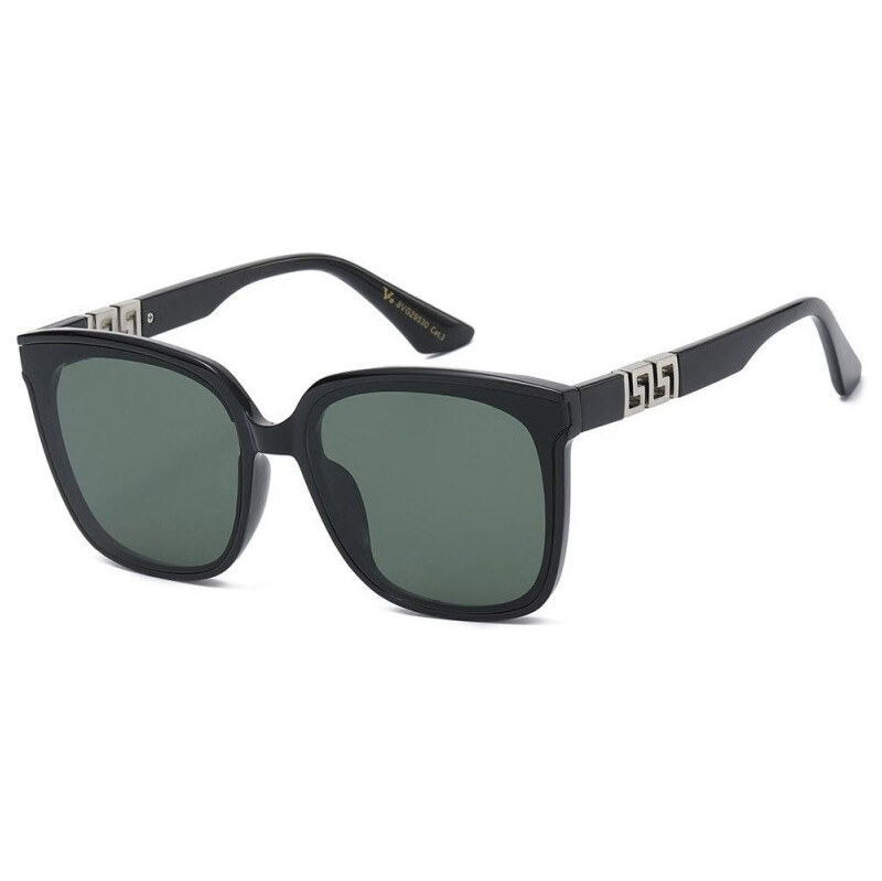 Olympic eyewear VG Luxury dámske oválne Slnečné okuliare Zelené 65228721