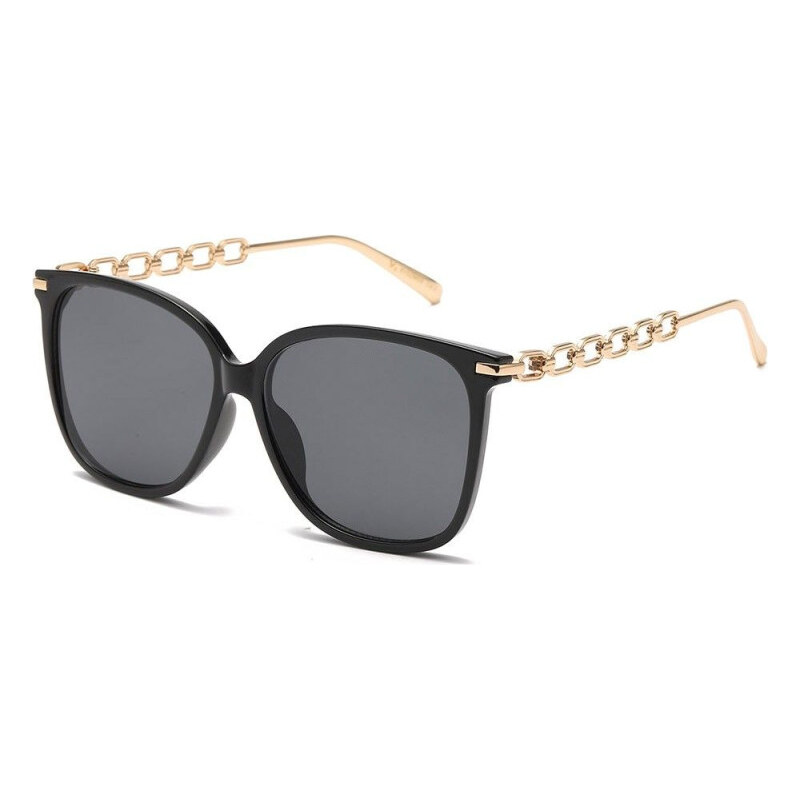 Olympic eyewear VG Luxury dámske okrúhle Slnečné okuliare Čierne 65228725