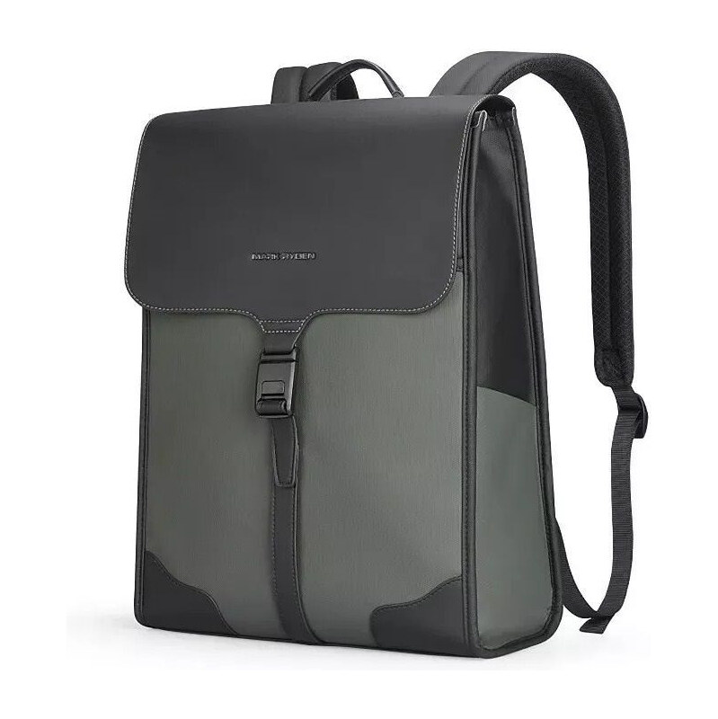 Mark Ryden elegantný pevný batoh Vieno Zelený 15L 65228775