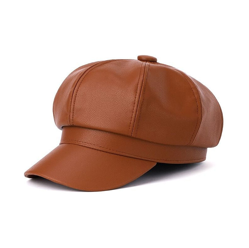 Lifestyle Dámsky baret so šiltom Romance Hnedý 65228796