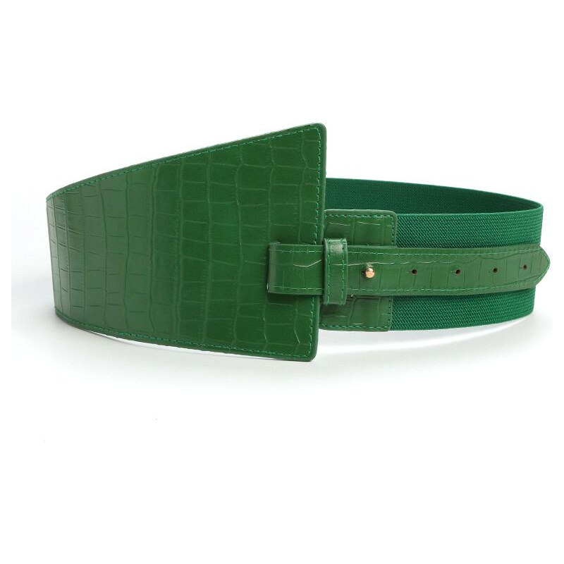 Lifestyle Dámsky pružný široký korzetový opasok Andreas Zelený 65228818