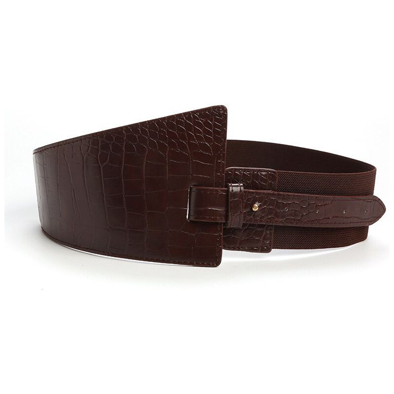 Lifestyle Dámsky pružný široký korzetový opasok Andreas Hnedý 65228819