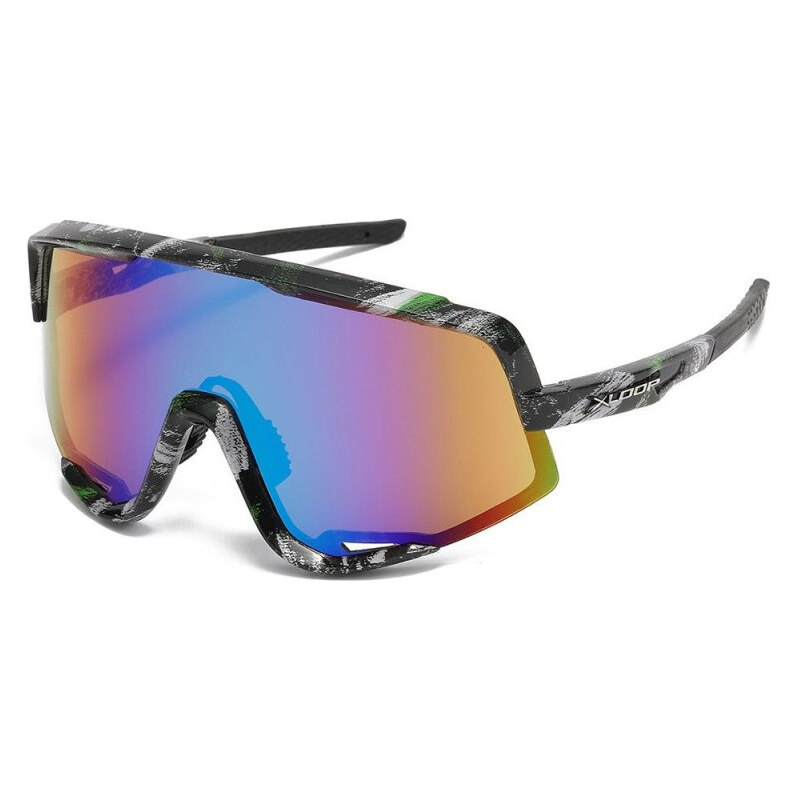 Olympic eyewear X-LOOP SHIELD športové zrkadlové slnečné okuliare 65228861