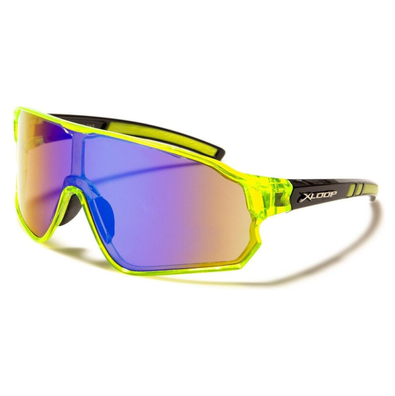 Olympic eyewear X-LOOP SHIELD bežecké zrkadlové slnečné okuliare 65228865