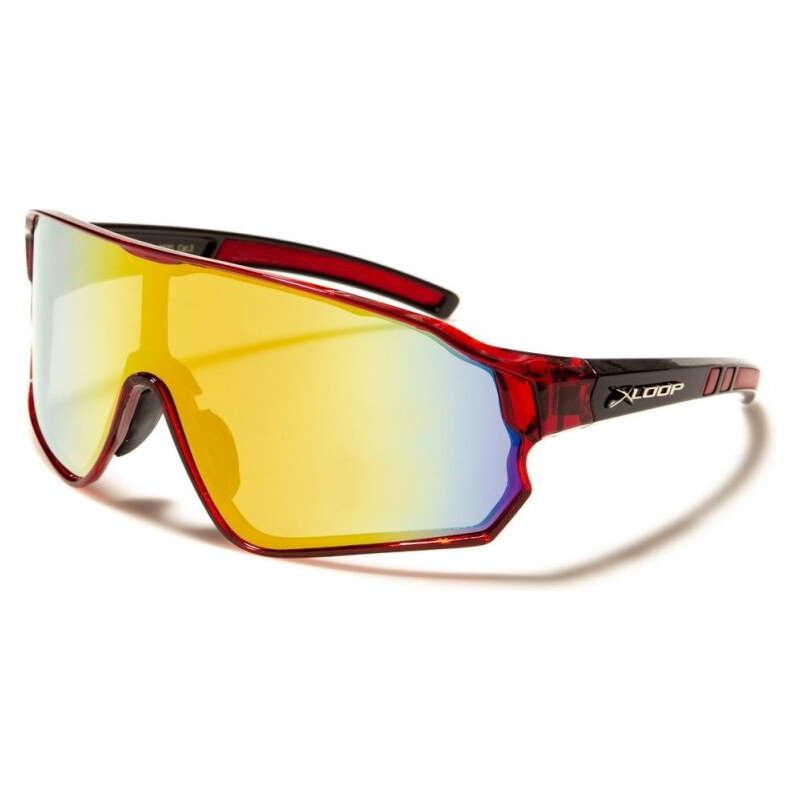 Olympic eyewear X-LOOP SHIELD bežecké zrkadlové slnečné okuliare 65228866