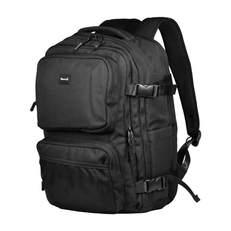 Himawari študentský športový batoh s USB Nestor Šedý 25L 65227641