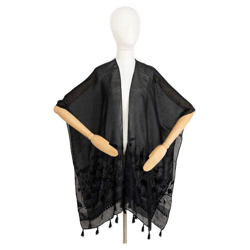 ArtOfPolo pončo na plavky Pareo Lucciola Čierne 65228881