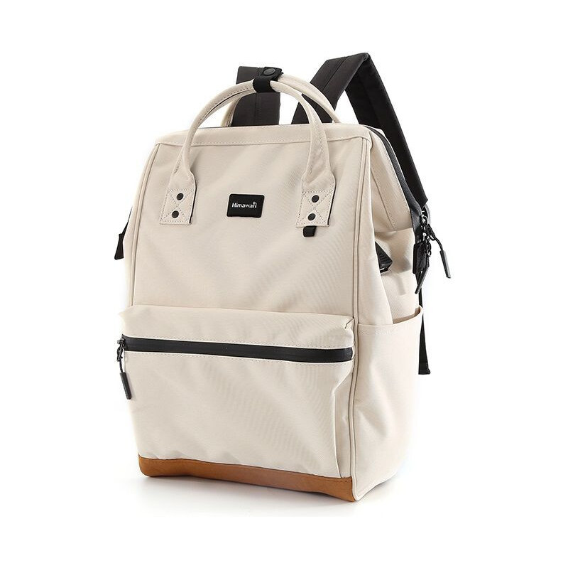 Himawari batoh s USB Tabitha Béžový 19L 65228901