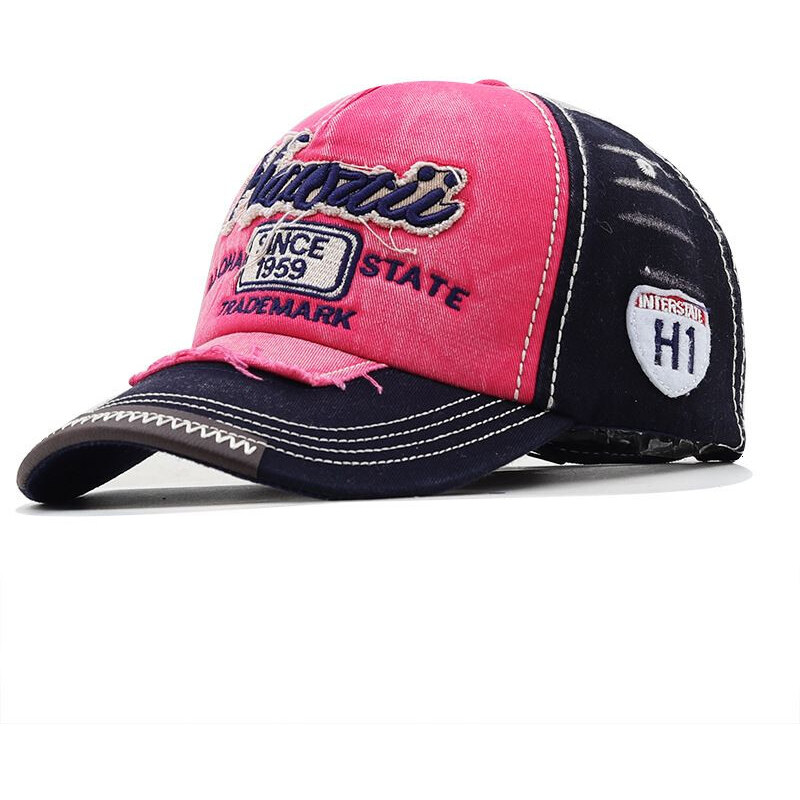 EDIKO Čiapka so šiltom Bavlnená Šiltovka ALOHA Hawaii Modrá 65228963