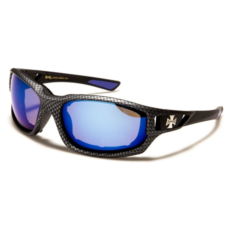 CHOPPERS Biker CARBON-FIBER Slnečné okuliare Modré 65229010