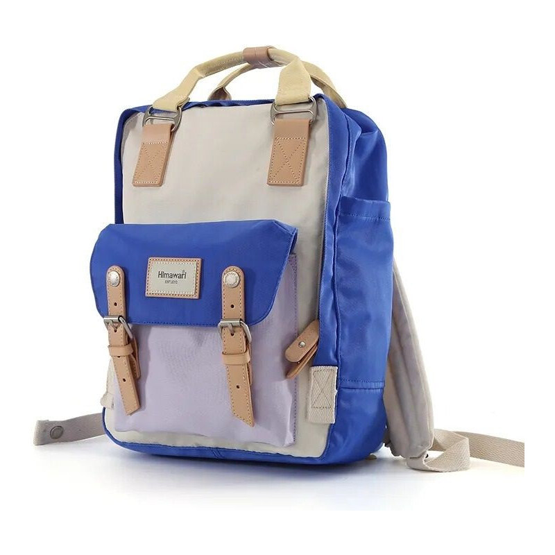 Himawari mestský batoh Buttercup Dillon Modro-béžový 17L 65229045