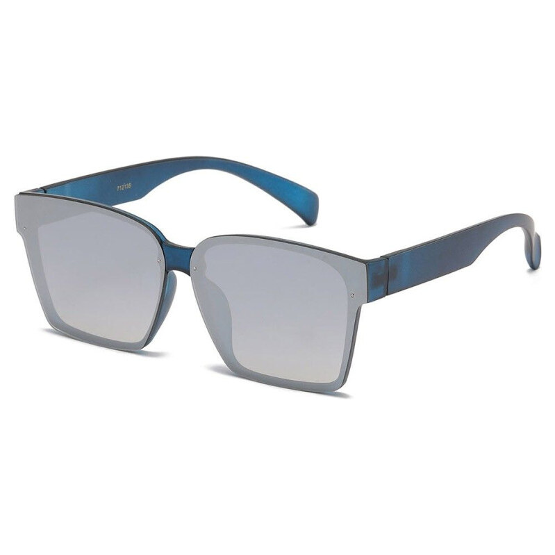 Olympic eyewear RECTANGLE USA Ploché zrkadlové Slnečné okuliare Modré 65229103