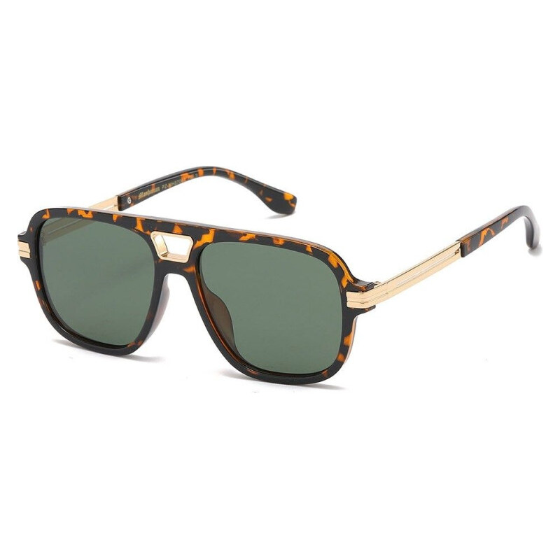 Olympic eyewear MANHATTAN polarizačný aviator slnečné okuliare Leopard 65229099