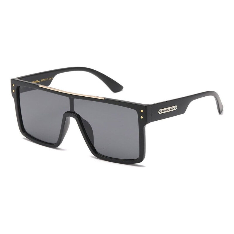 BIOHAZARD ploché Štvorcové slnečné okuliare Čierne 65229105