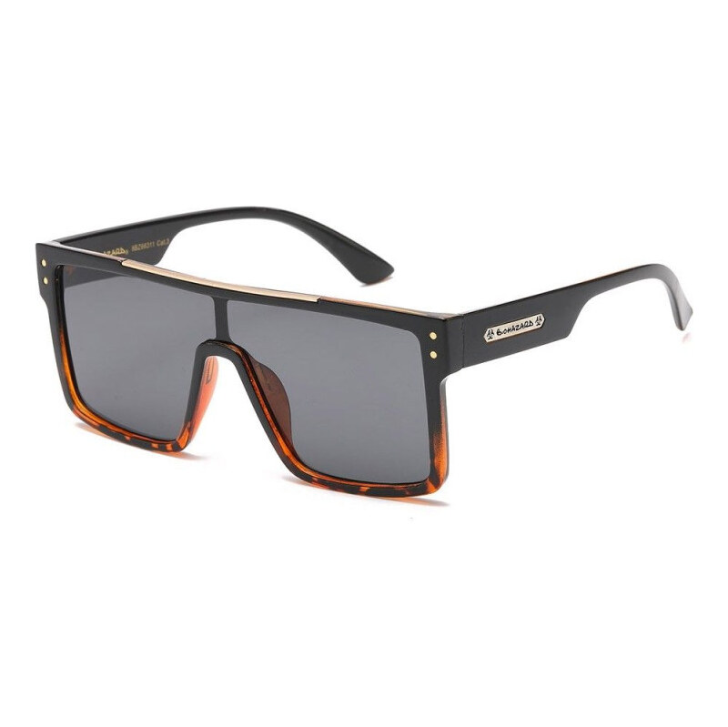 BIOHAZARD ploché Štvorcové slnečné okuliare Leopard 65229107