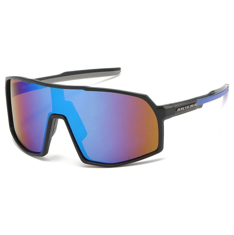 Olympic eyewear ARCTIC BLUE SHIELD športové slnečné okuliare Čierne 65229127