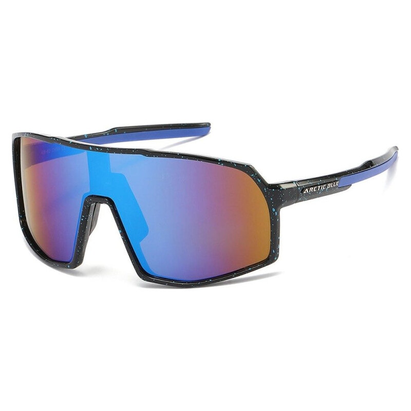 Olympic eyewear ARCTIC BLUE SHIELD športové slnečné okuliare Čierne 65229129