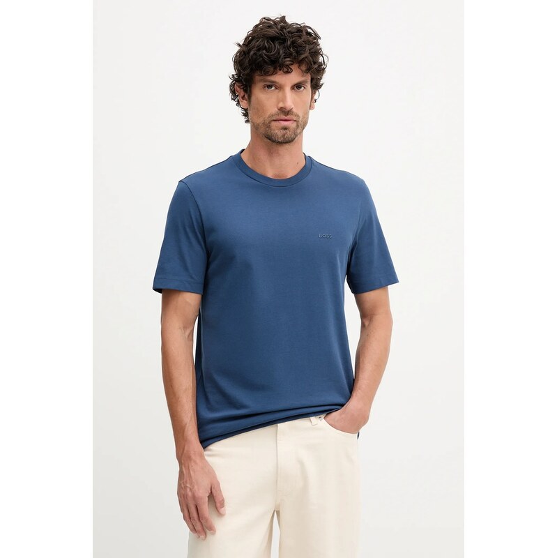 Bavlnené tričko BOSS Thompson 01 65233479