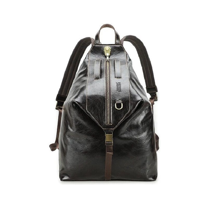 Contacts luxusný kožený batoh so zámkom Sanders 24L 65229182