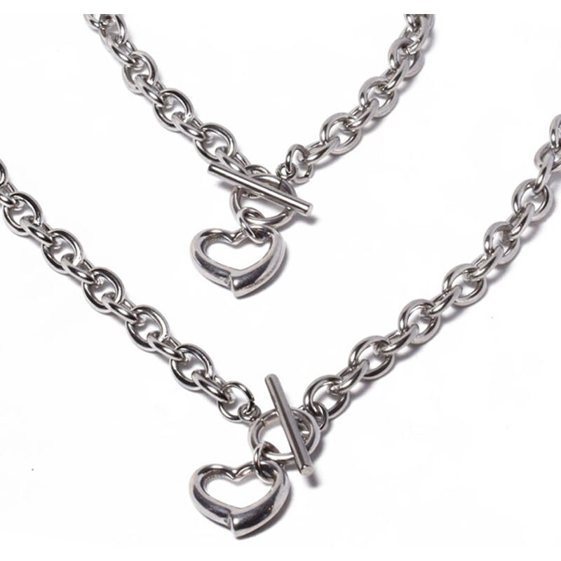 Impress Jewelry Súprava z chirurgickej ocele Náramok + Náhrdelník 65229213