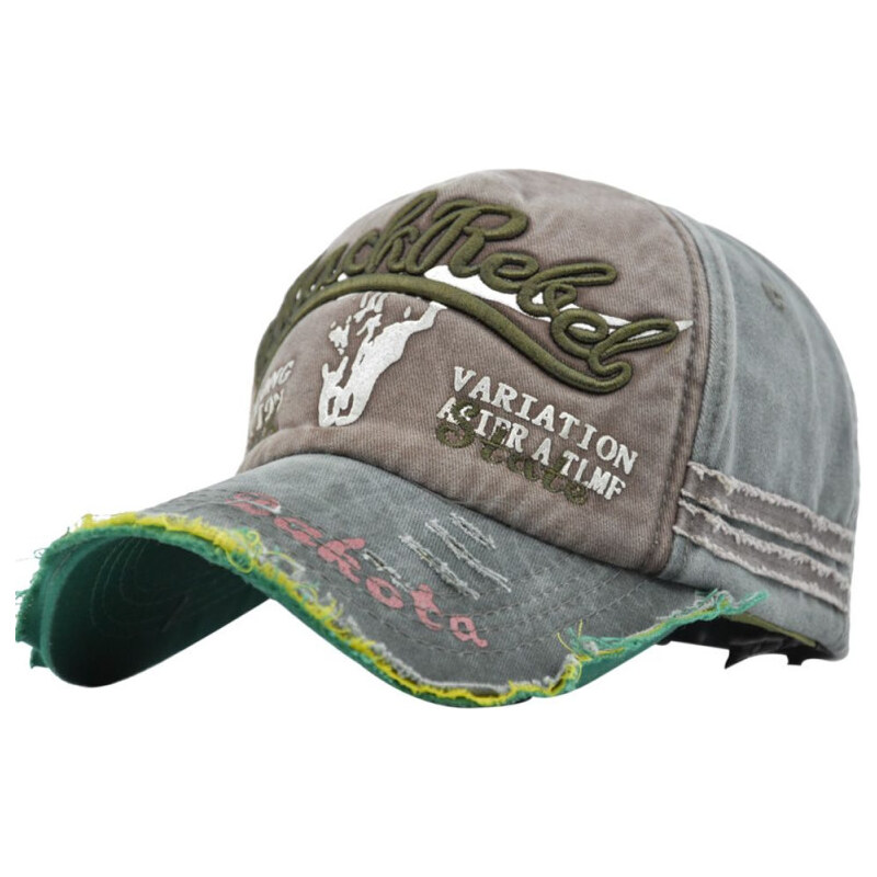 EDIKO Bavlnená Šiltovka Blackrebel Dakota Zelená 65229331