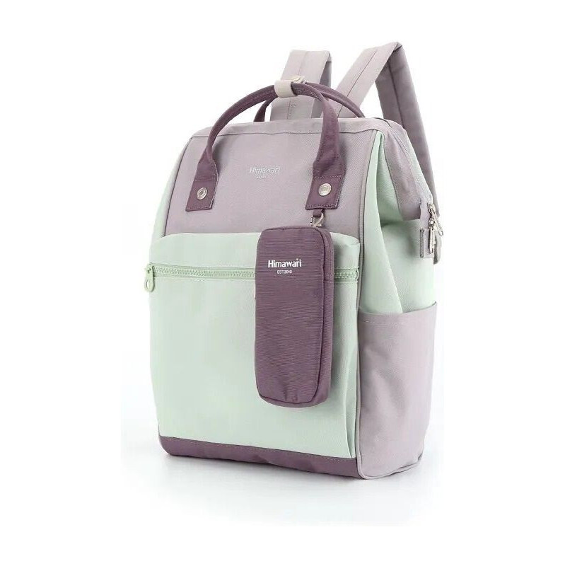 Himawari dámsky batoh s vreckom Samal Šedý 21L 65229377