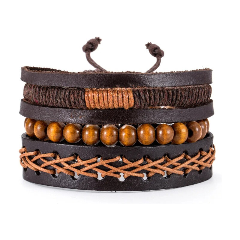 Lodestar Set 3 kusov pánskych náramkov Selection 65229442