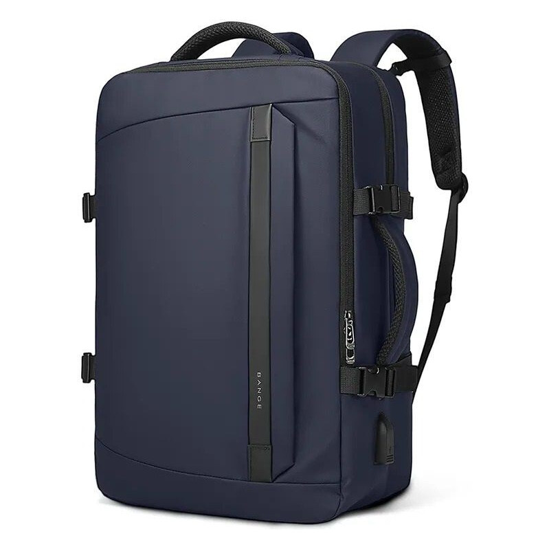 Bange cestovný batoh na notebook s USB Guntram Modrý 30L 65229487