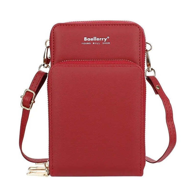 Baellerry Dámska peňaženka s popruhom Landry Červená 65229532