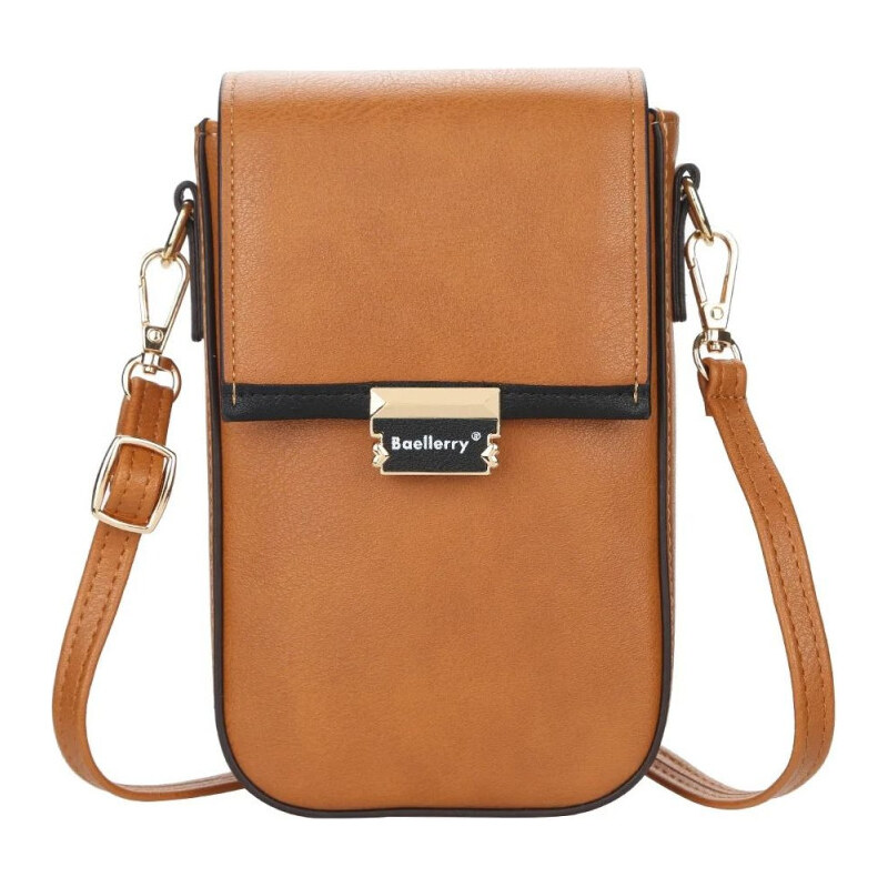 Baellerry Dámska mini kabelka na mobil Cindy Hnedá 65229541