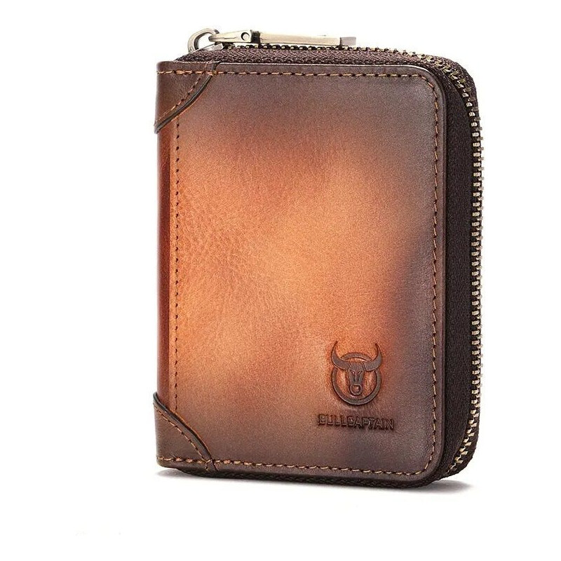 Bullcaptain kožené púzdro na doklady Zyfias Hnedé 65229553