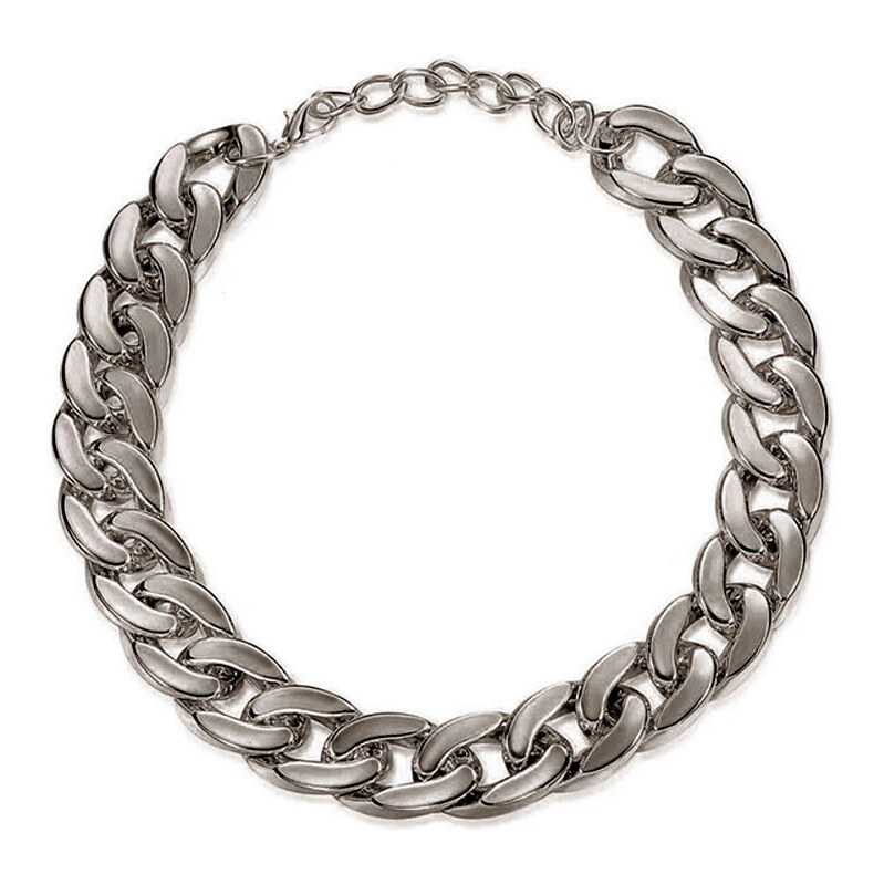 Lodestar Dámsky náhrdelník Reťaz Cuban Style Čierny 65229665